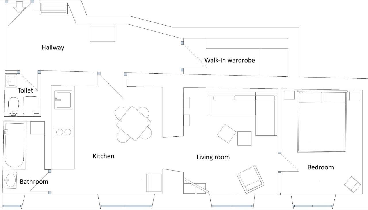 זאגרב Hygge Apartment מראה חיצוני תמונה